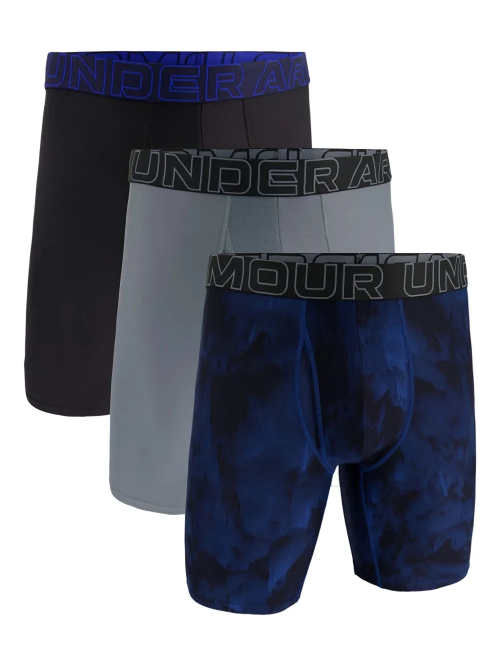 Under Armour patterned stretch boxers | bleu | Image 1