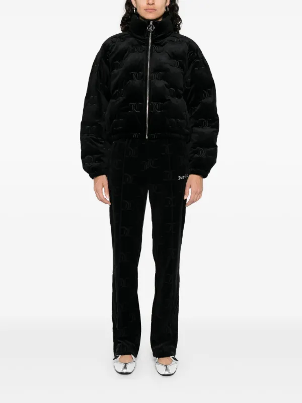 Juicy Couture Calça De Algodão Misto | Preto | FARFETCH BR