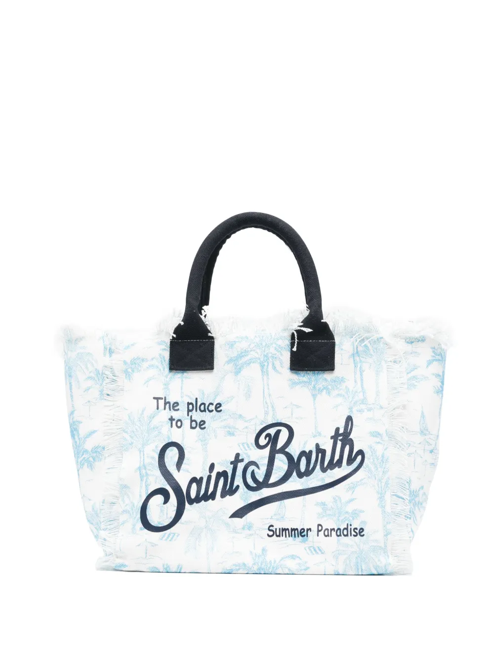 MC2 Saint Barth Vanity beach bag - ホワイト MC2 Saint Barth Vanity beach bag - ホワイト