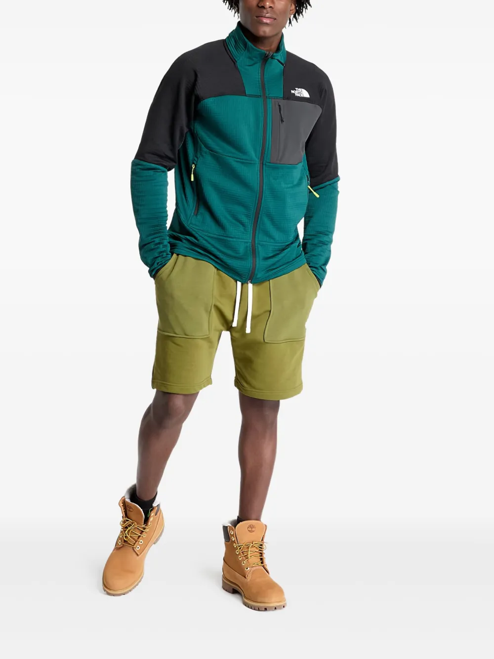 The North Face Terry Regular shorts Groen