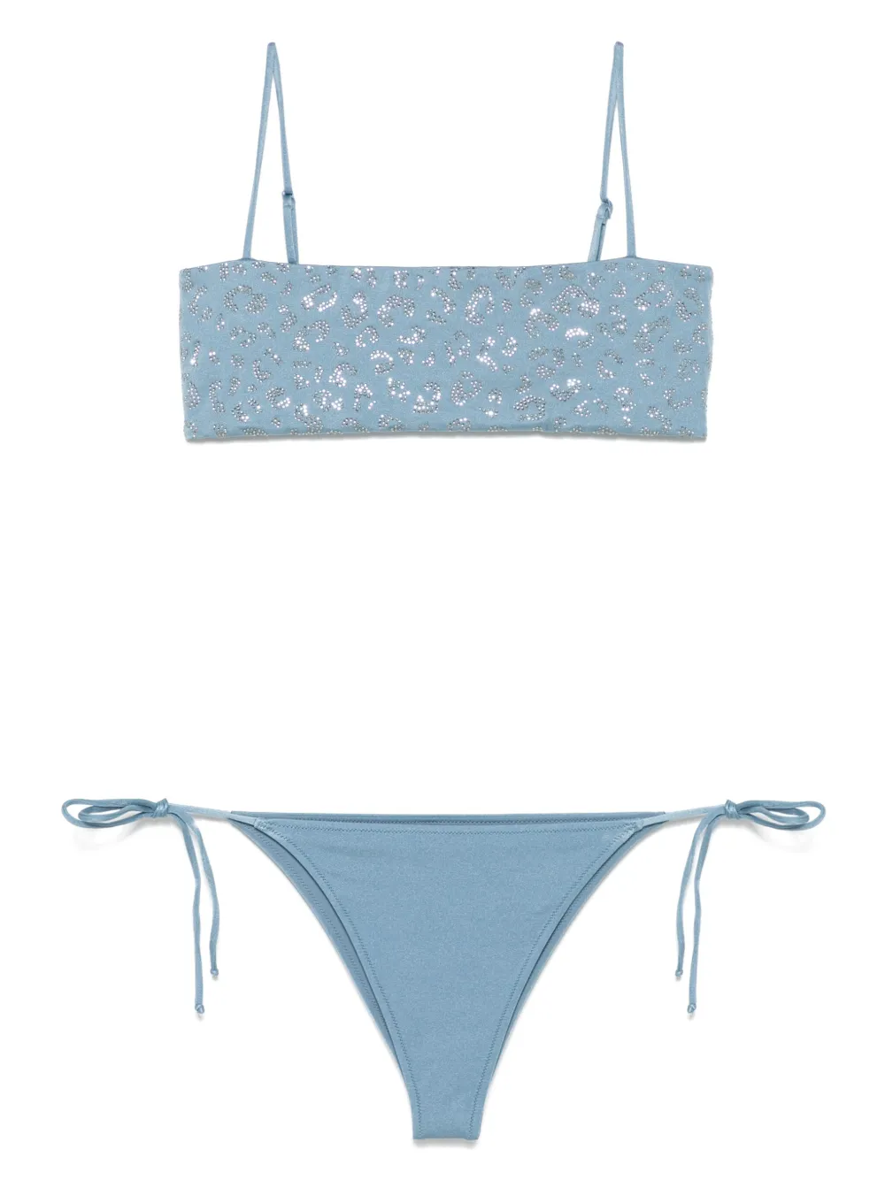 MC2 Saint Barth rhinestone-embellished bikini set