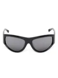 akila cat-eye frame sunglasses - Black