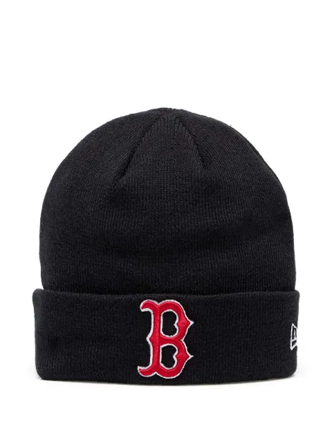 NEW ERA CAP logo-patch beanie hat