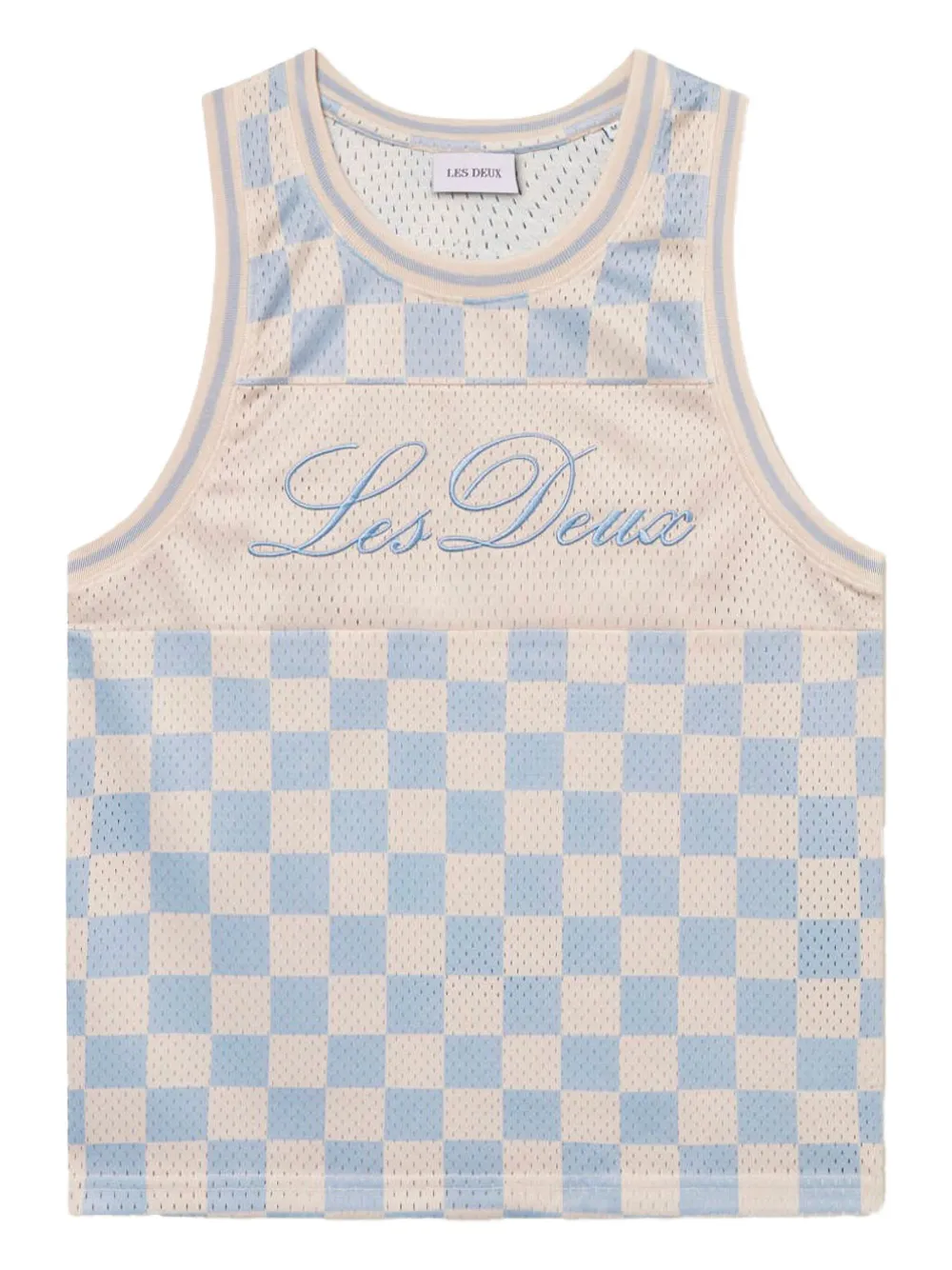 Les Deux mesh tank top | Neutrals | Image 1