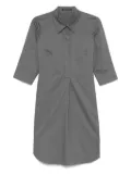 Luisa Cerano stretch-cotton dress - Grey