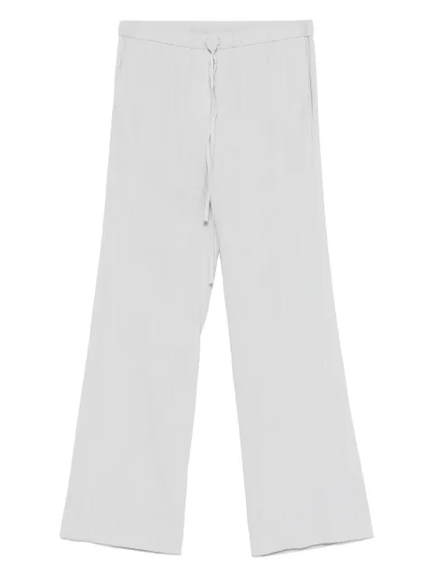 Luisa Cerano linen-blend trousers