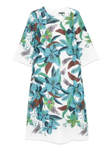 Luisa Cerano vestido con estampado floral