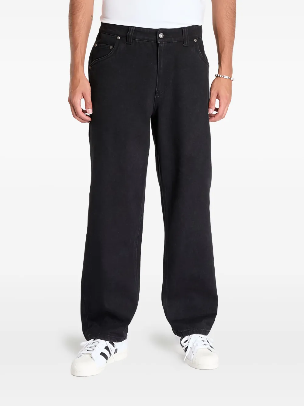 dime relaxed-fit jeans | Black | Image 1