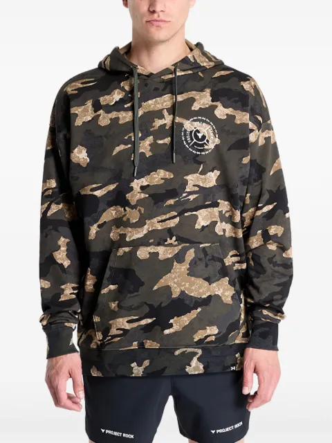 Under Armour Project Rock camo-print hoodie