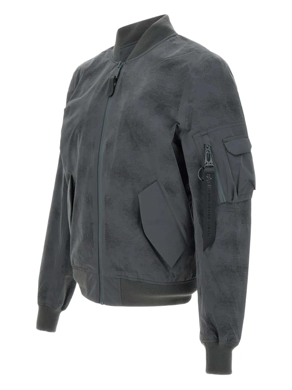 Shop Alpha Industries Cargo Bomber Jacket
