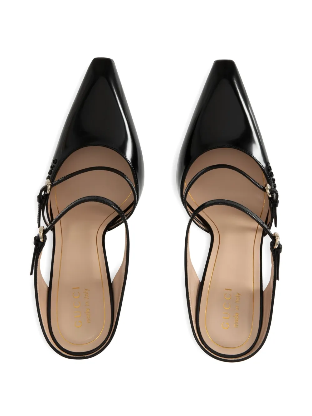 GUCCI 110MM WEDGE-HEEL PUMPS