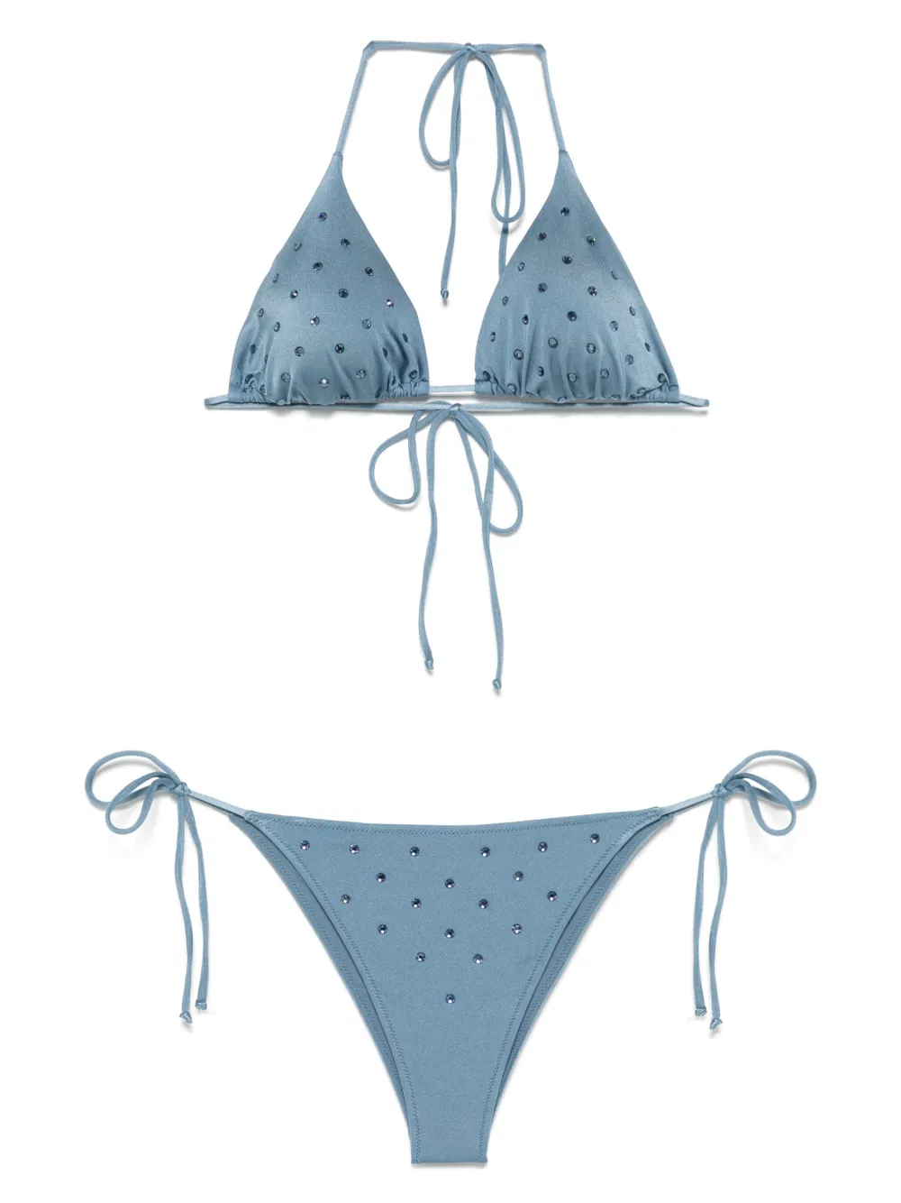 MC2 Saint Barth bikini à ornements en strass | bleu | Image 1