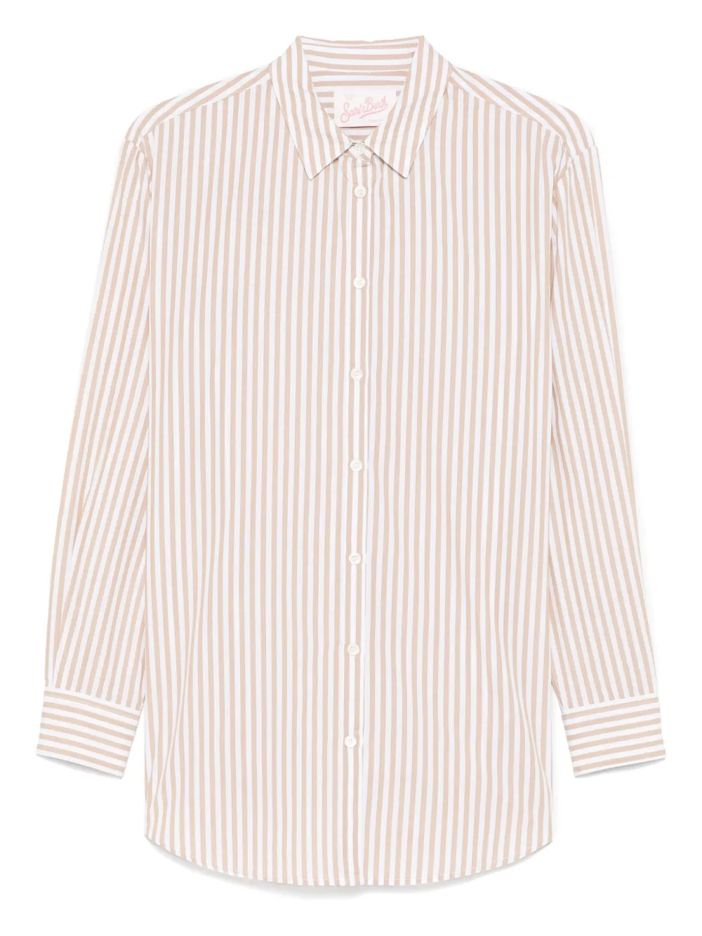 MC2 Saint Barth Gestreept blouse Beige