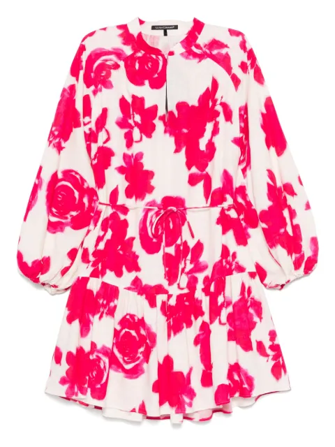 Luisa Cerano vestido con estampado floral