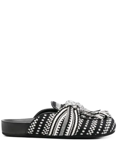 AMAMBAIH slippers con diseño de dos tonos