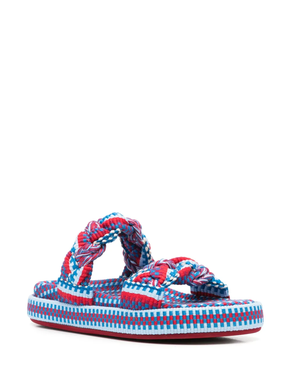 AMAMBAIH tofarvede slip-on sandaler | Image 2