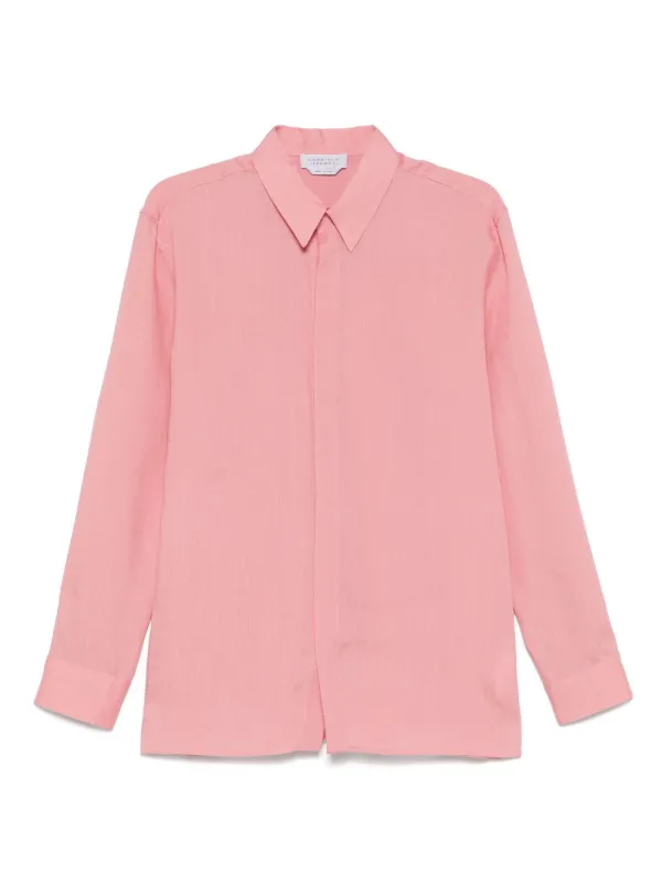 Gabriela Hearst Linen Shirt in Pink