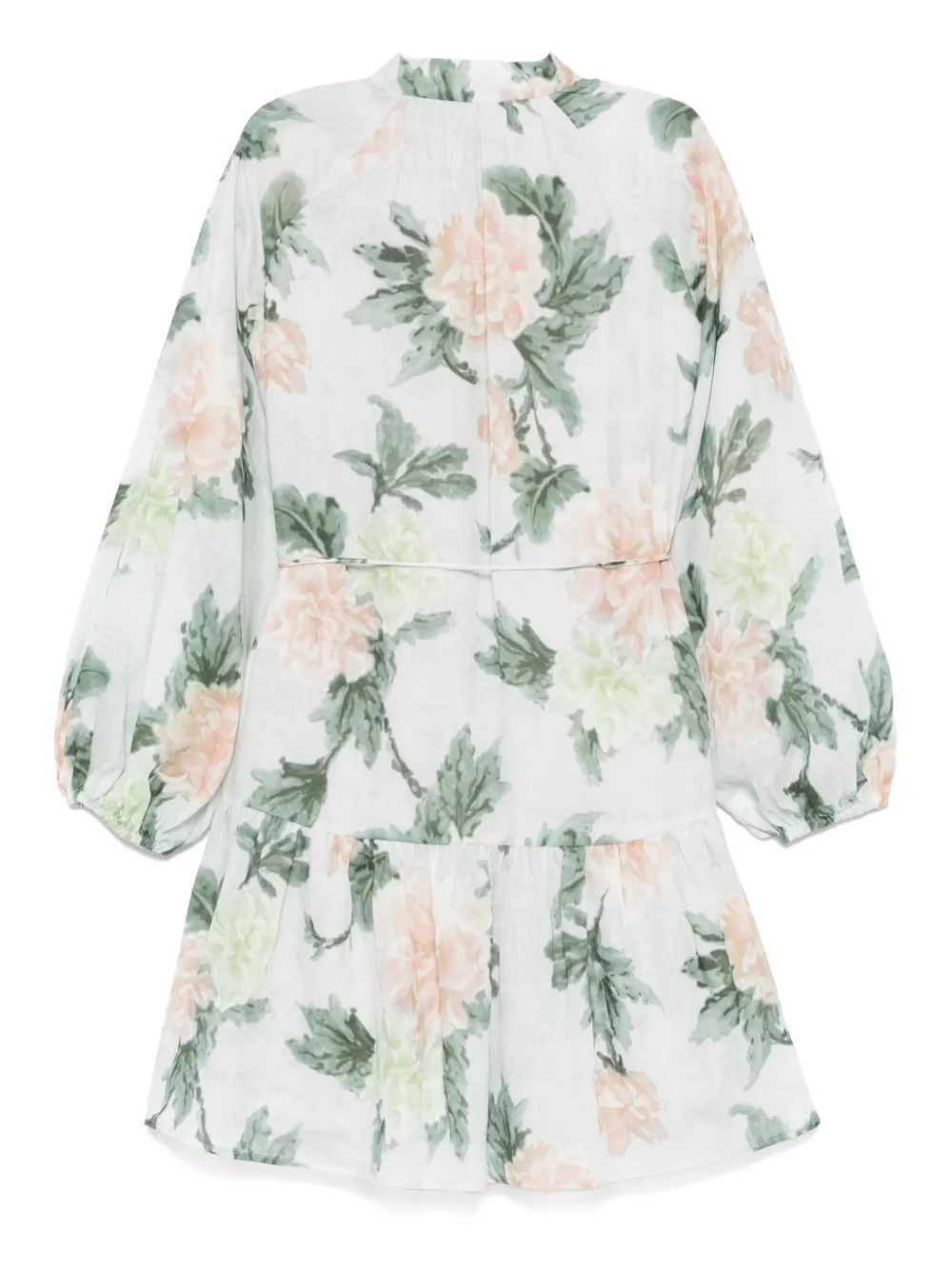 Luisa Cerano Jurk met bloemenprint - Groen