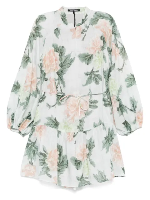 Luisa Cerano vestido con estampado floral