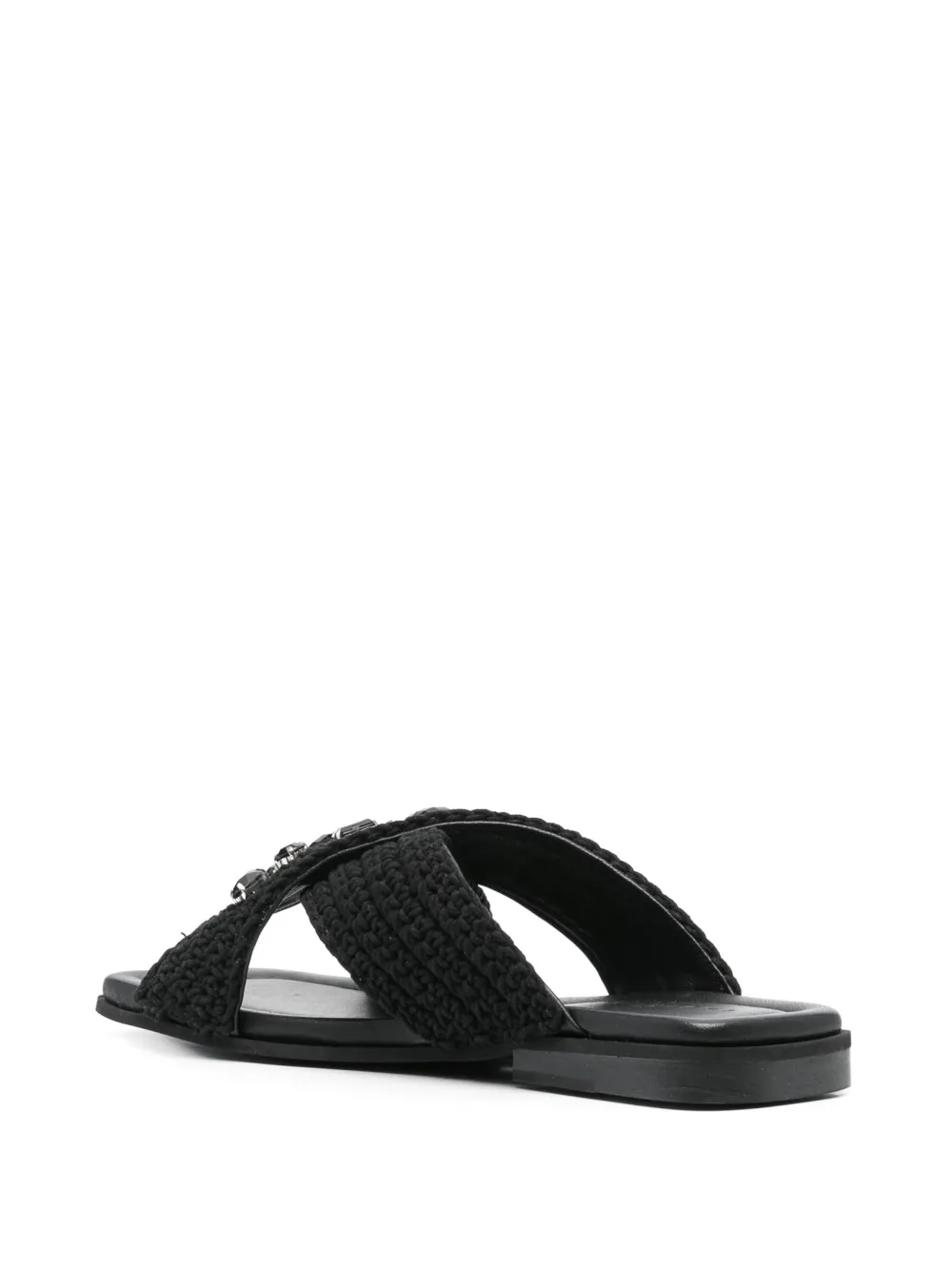 Inuikii bead-detailing slides Black