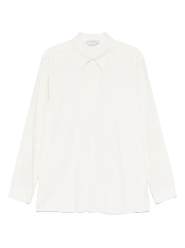 Gabriela Hearst Nicolas Cotton Shirt in White