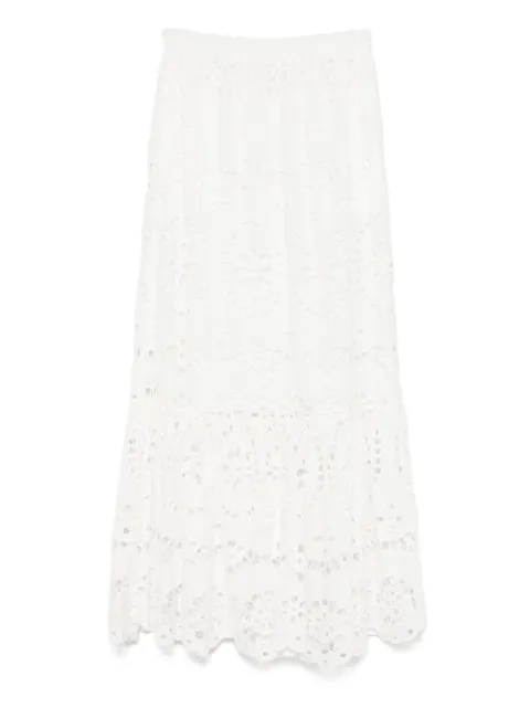 MC2 Saint Barth broderie-anglaise skirt