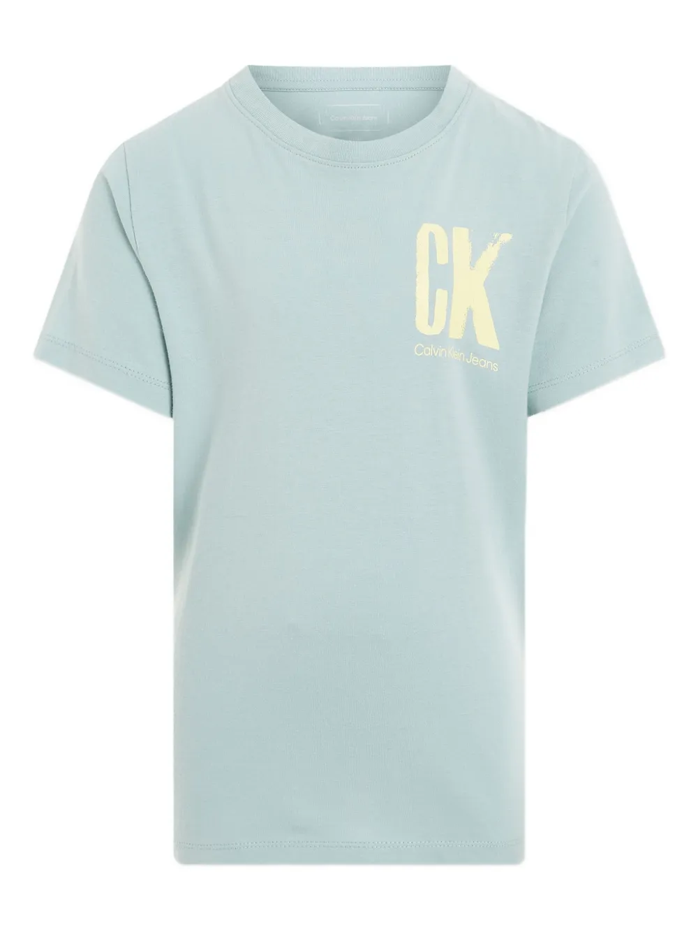 Calvin Klein Kids Katoenen T-shirt Groen