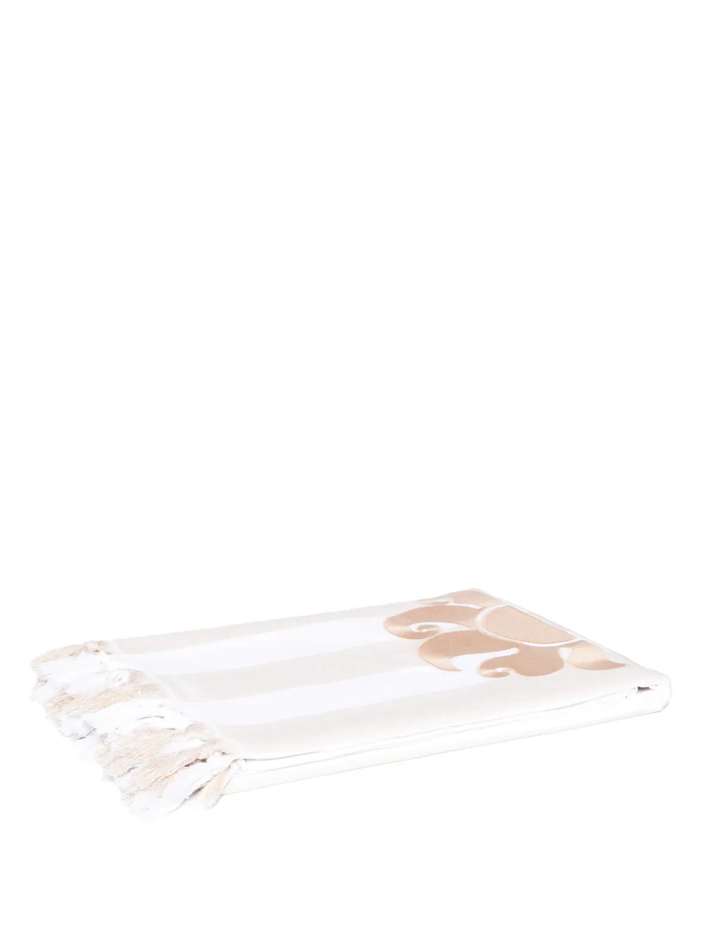 Sundek striped beach towel - Toni neutri