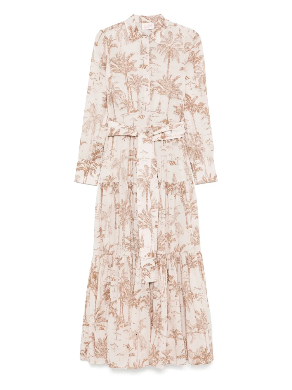 MC2 Saint Barth cotton maxi dress - ニュートラル MC2 Saint Barth cotton maxi dress - ニュートラル
