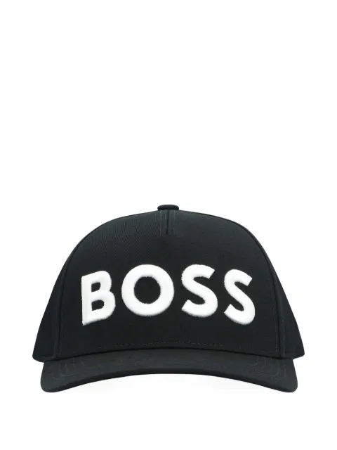 BOSS logo-embroidered baseball cap