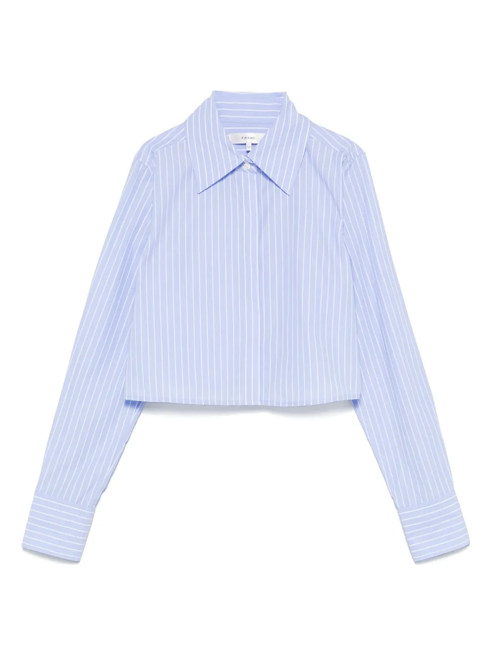 FRAME camisa con rayas estampadas | azul | Image 1