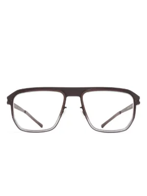 Gentle Monster Noizer 01 square-frame Glasses | Black | FARFETCH