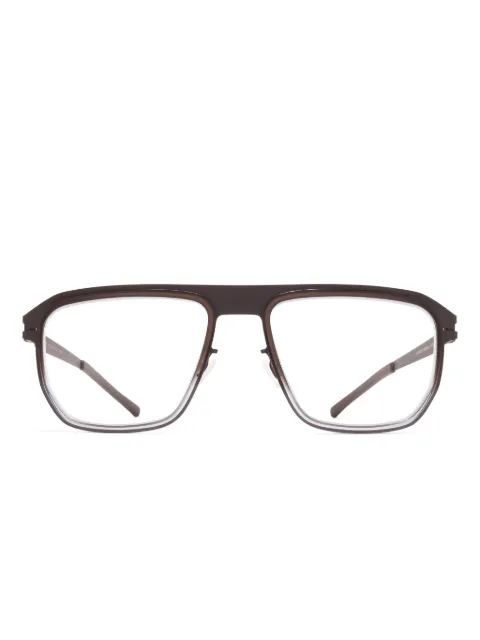 Mykita geometric oversized glasses