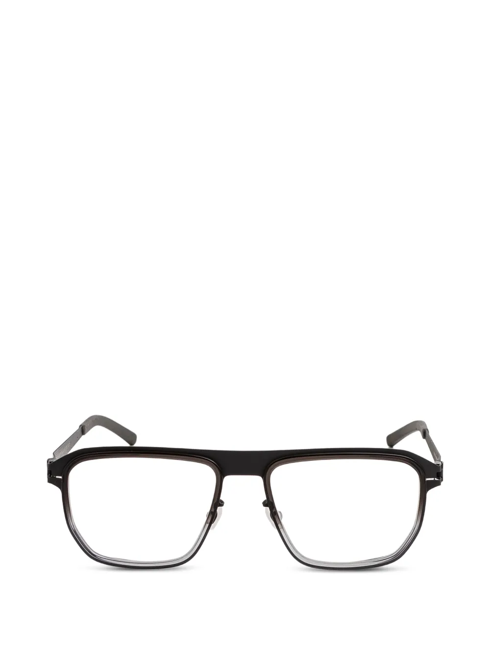 Mykita geometric oversized glasses - Grigio