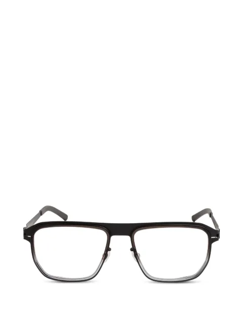 Mykita lentes oversize con motivo geométrico