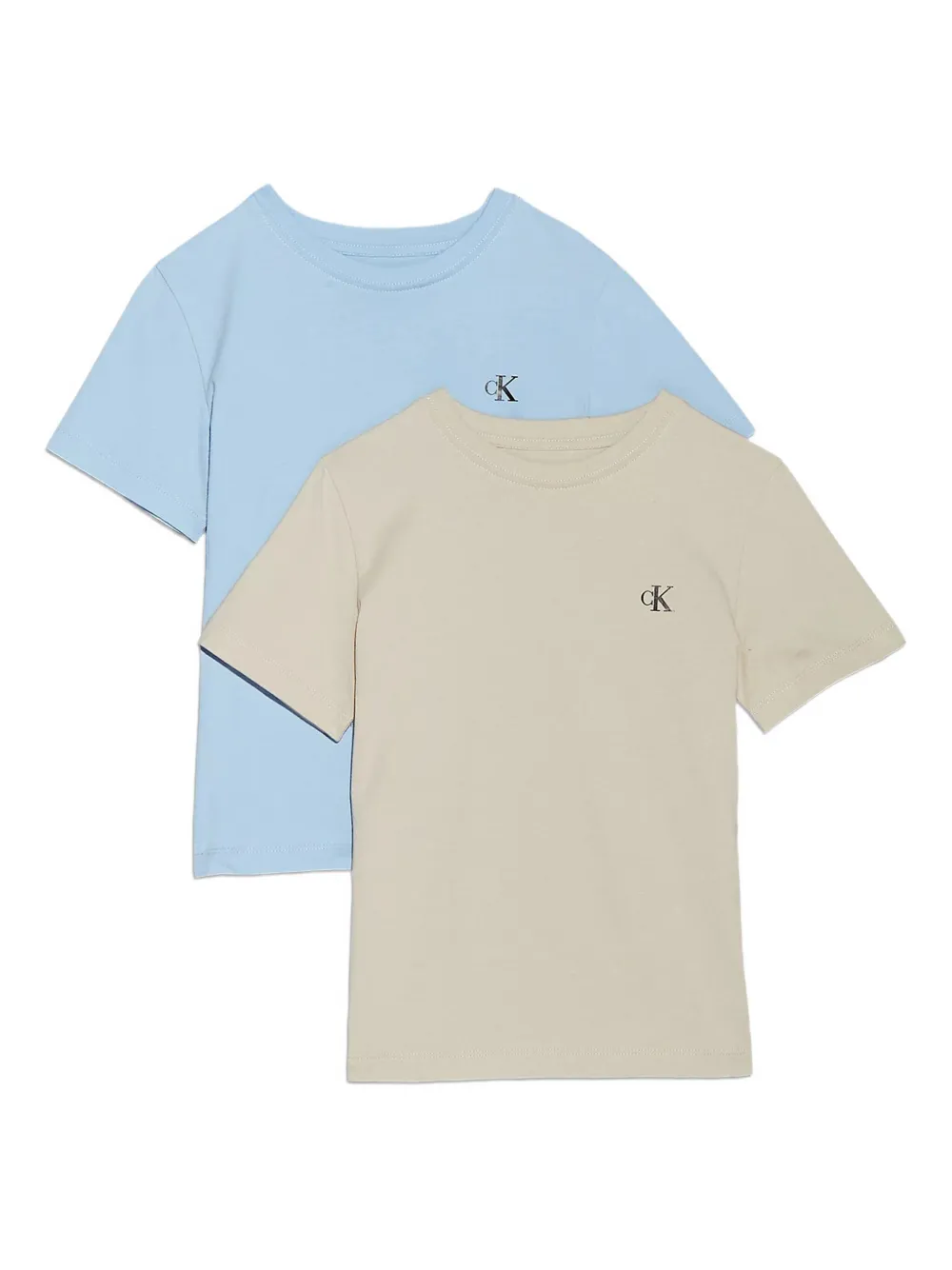Calvin Klein Kids cotton T-shirts (pack of two) | Blue | Image 1