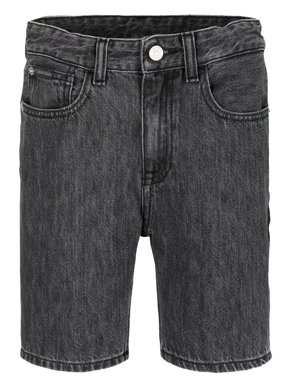 Calvin Klein Kids Shorts met logopatch Zwart
