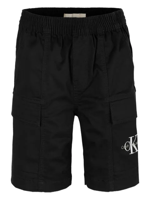 Calvin Klein Kids Short com logo bordado