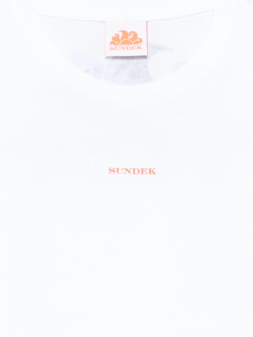 Sundek Katoenen T-shirt Wit