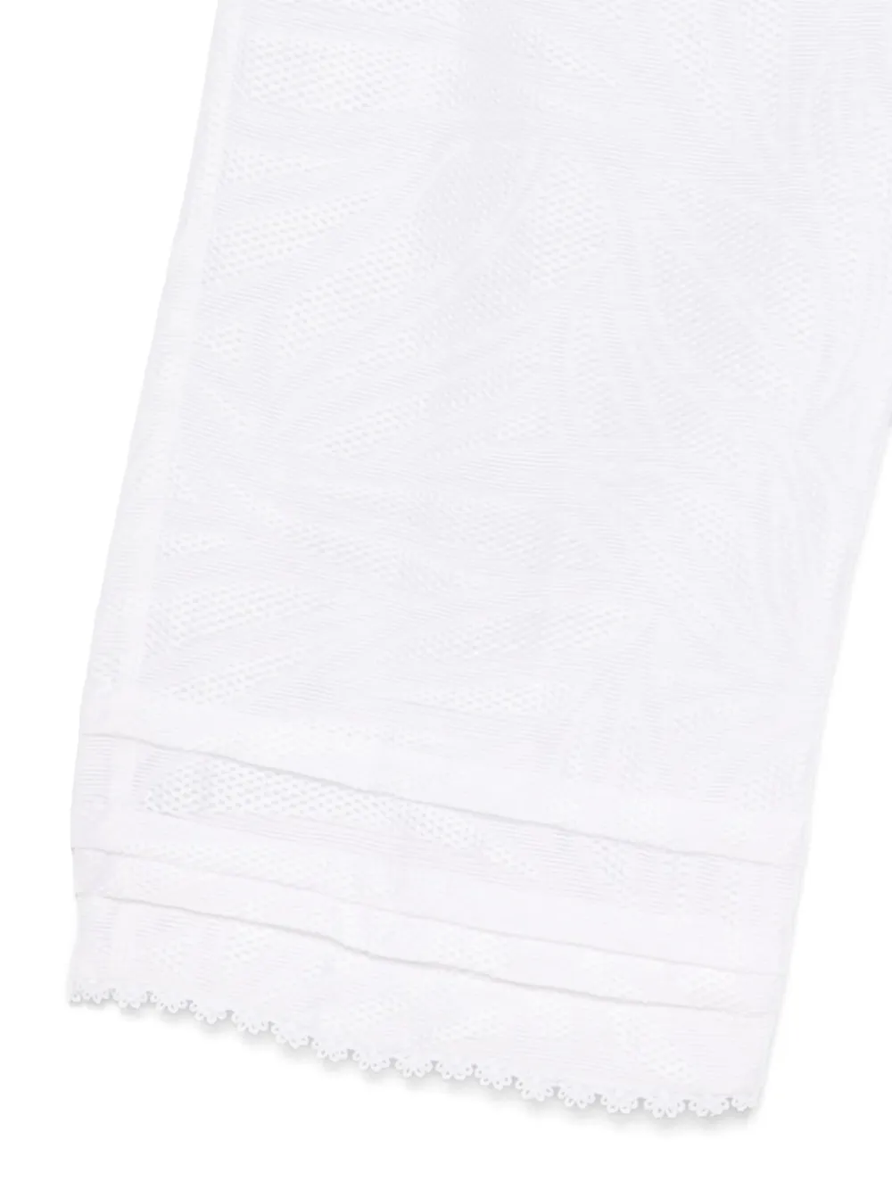 alapage Broek met wijde pijpen Wit