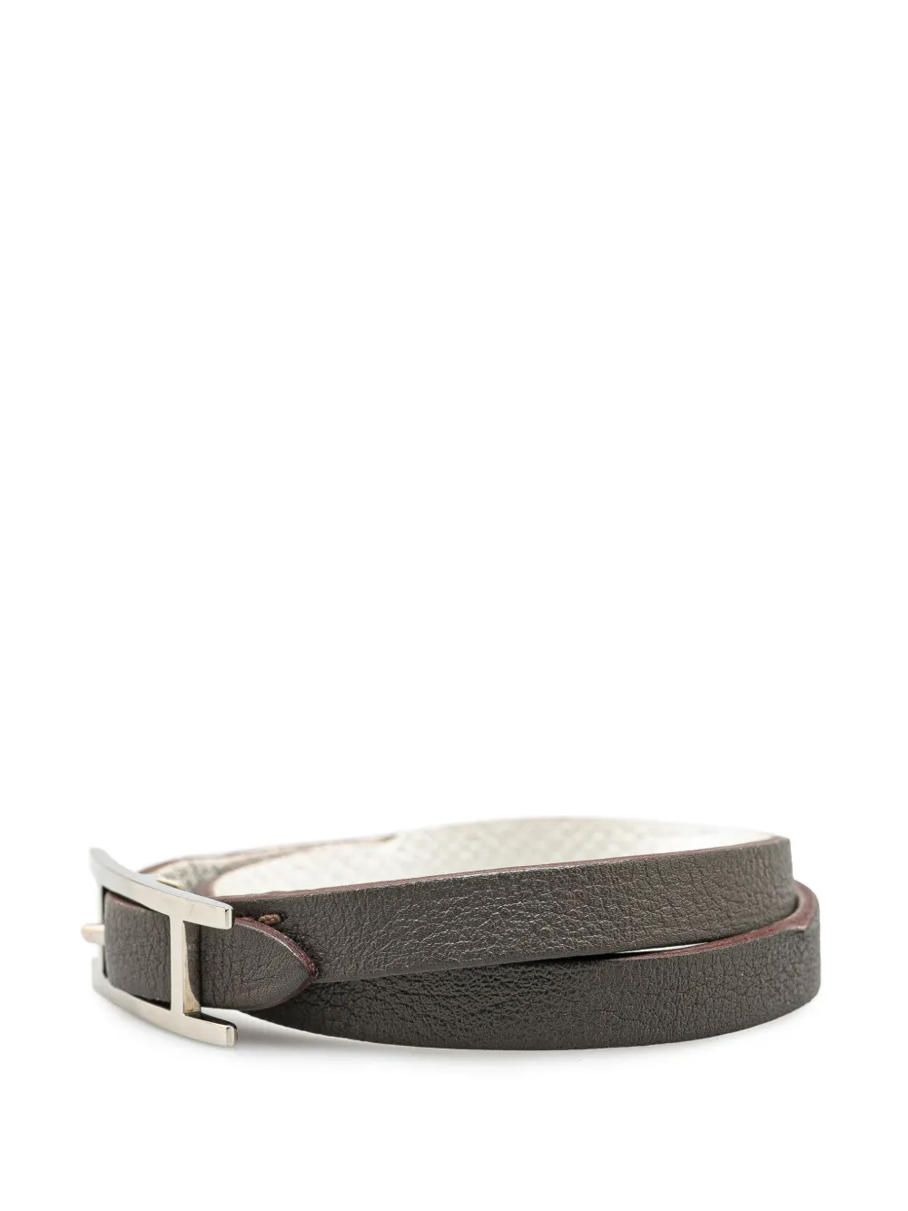 Hermès Pre-Owned bracelet Epsom Behapi Double Tour XS (2000-2024) | Image 2