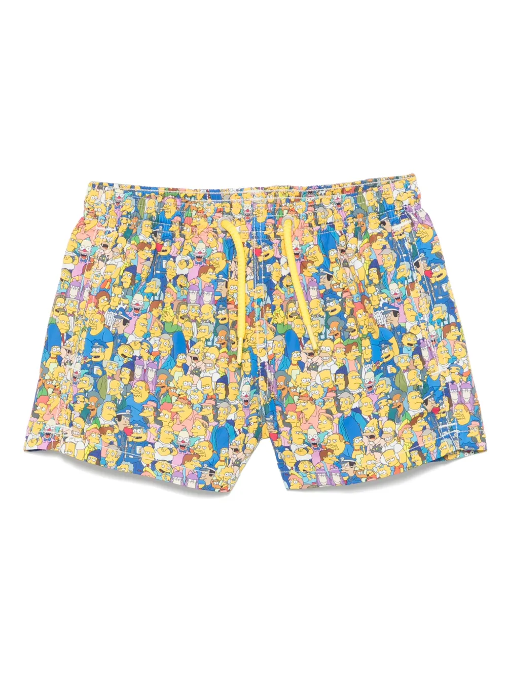 MC2 Saint Barth Kids Zwembroek met print Blauw