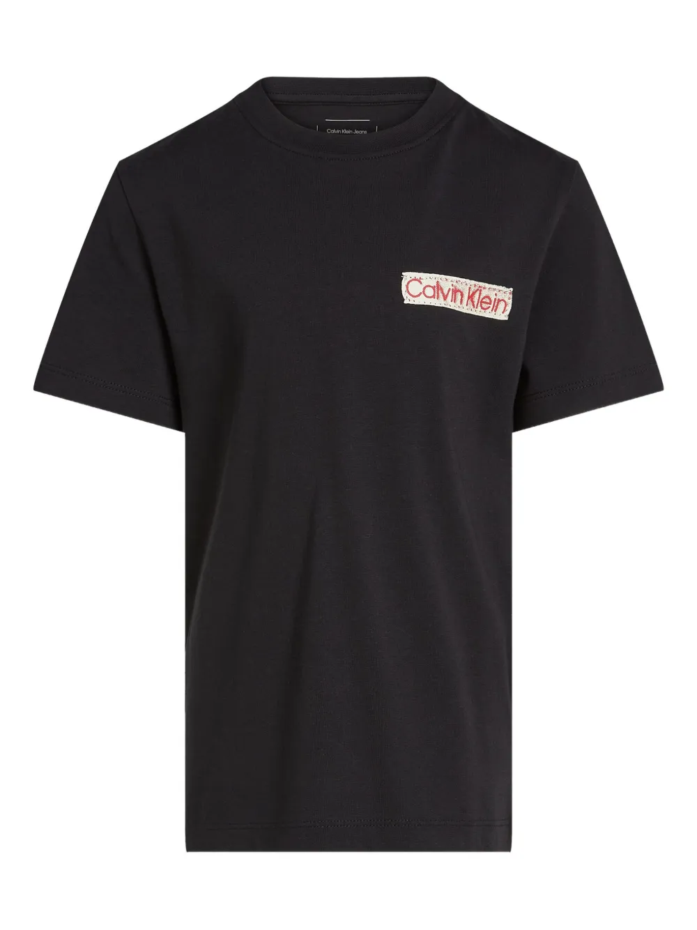 Calvin Klein Kids logo T-shirt | Black | Image 1