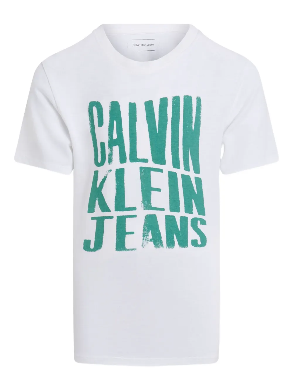Calvin Klein Kids logo-print T-shirt - ホワイト Calvin Klein Kids logo-print T-shirt - ホワイト