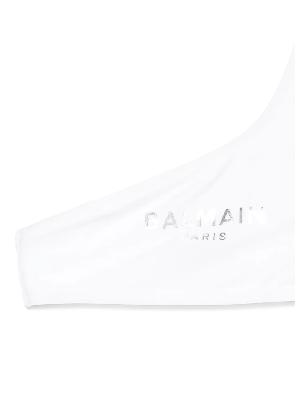 Balmain Kids Bikini met logoprint Wit