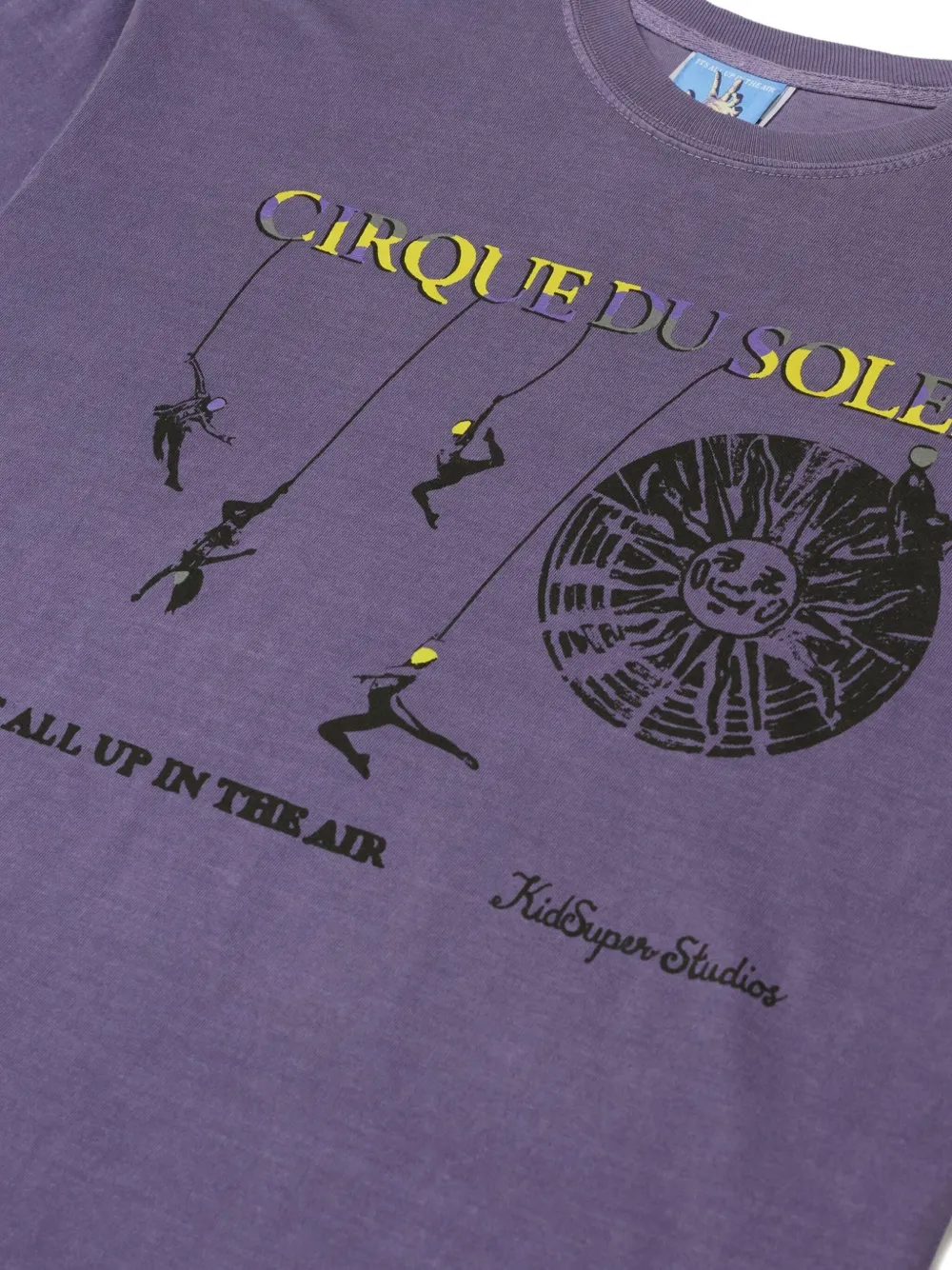 KidSuper T-shirt met grafische print Paars