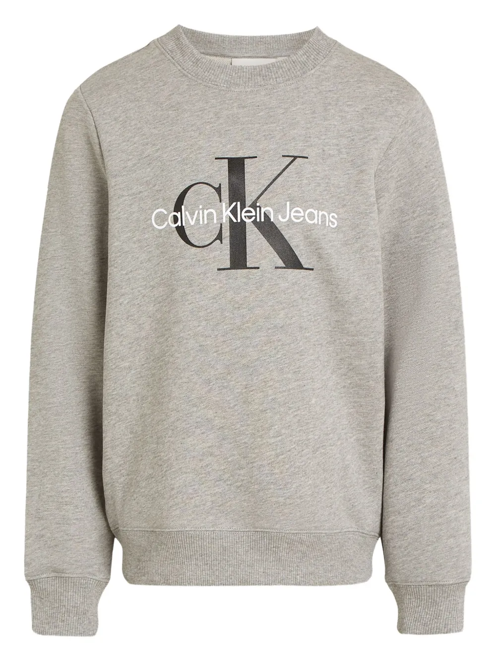 Calvin Klein Kids Sweater van katoen Grijs