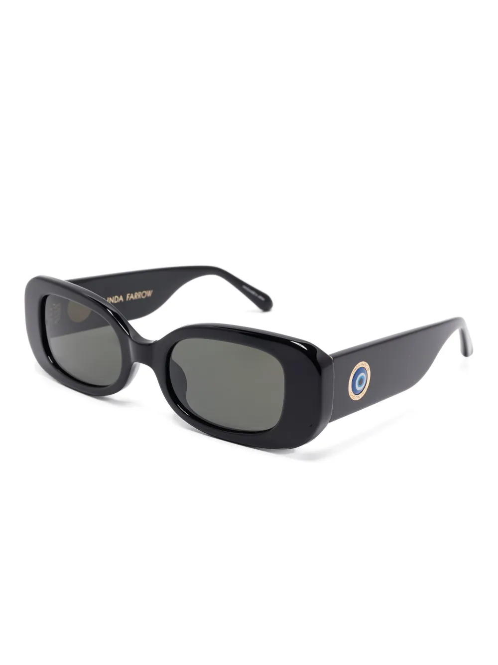 Linda Farrow Lola Talisman sunglasses - Zwart