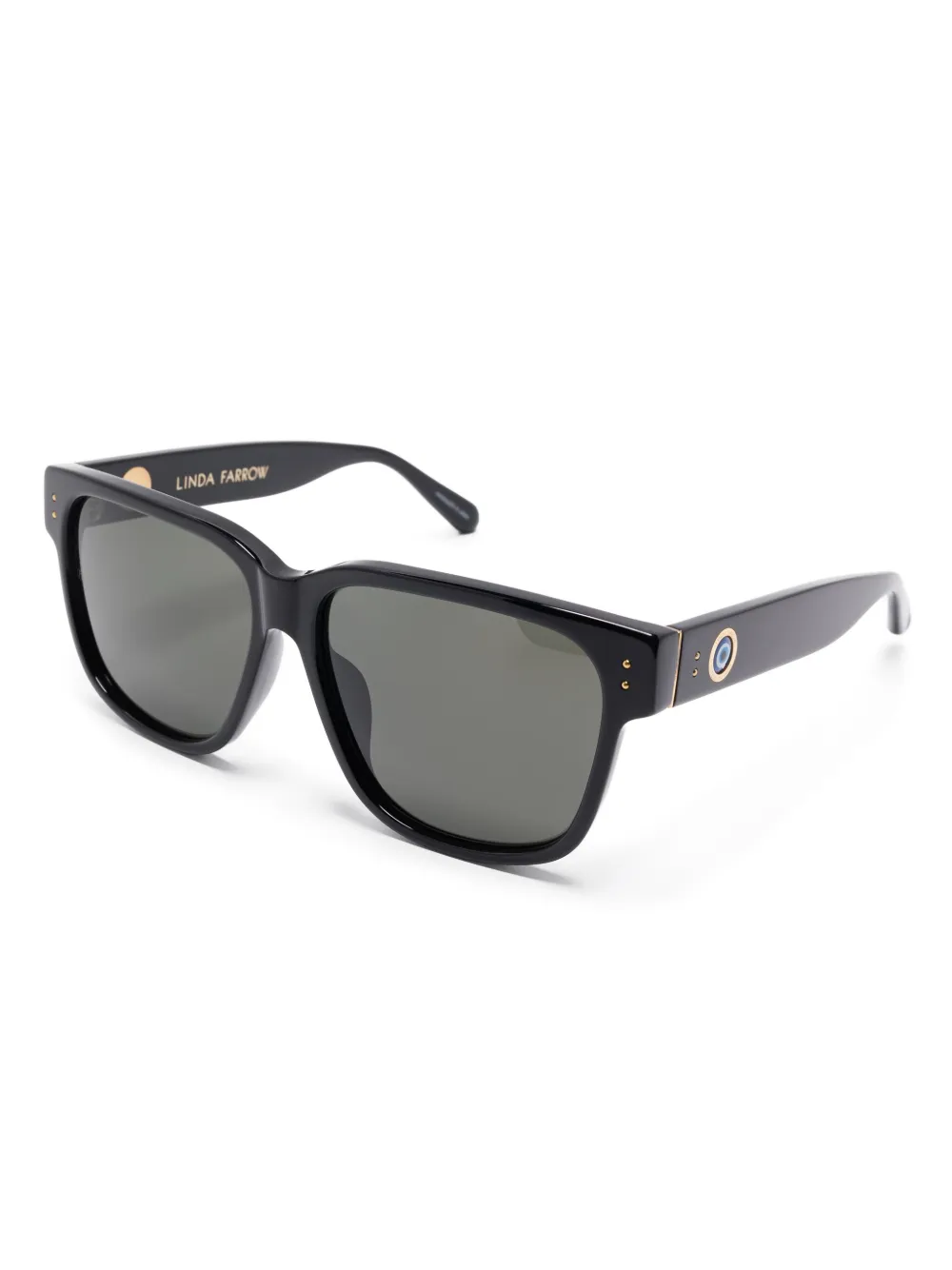 Linda Farrow Perry Talisman sunglasses - Zwart