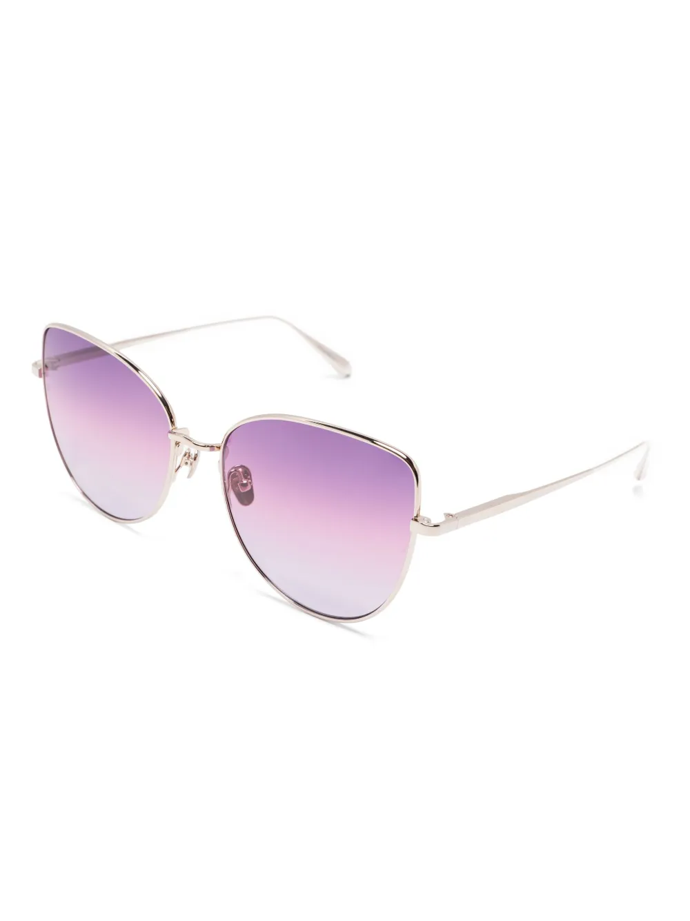 Linda Farrow Eloise sunglasses - Goud